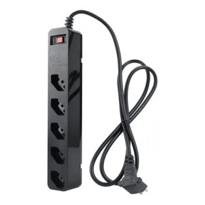 Filtro de Linha Iclampler 5 Tomadas + DPS Cabo Preto (2)